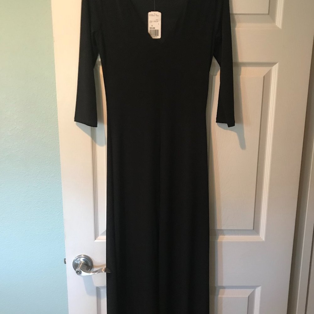 long black dress